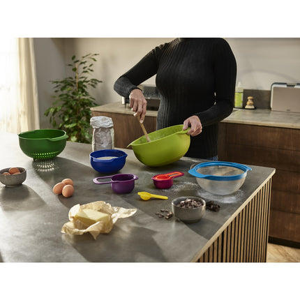 Set d'ustensiles de cuisine JOSEPH JOSEPH NestPlus 9 Set de 9 bols/passoires