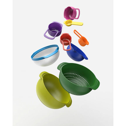 Set d'ustensiles de cuisine JOSEPH JOSEPH NestPlus 9 Set de 9 bols/passoires