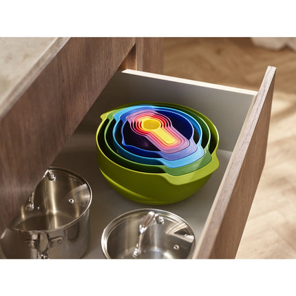 Set d'ustensiles de cuisine JOSEPH JOSEPH NestPlus 9 Set de 9 bols/passoires