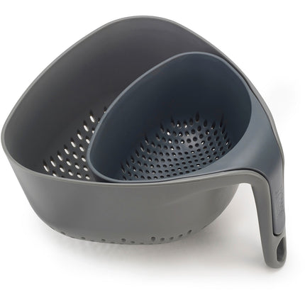 Passoire JOSEPH JOSEPH Nest x 2 emboitables - Gris