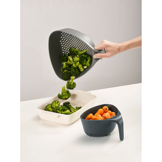 Passoire JOSEPH JOSEPH Nest x 2 emboitables - Gris