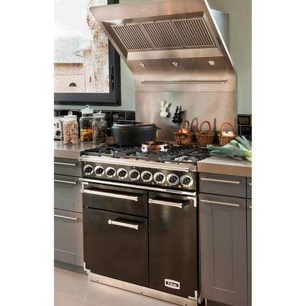 Piano de cuisson gaz FALCON Semi Pro DELUXE 90 CHROME