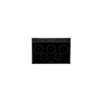 Piano de cuisson induction FALCON DELUX110 INDUC NOIR LAITON