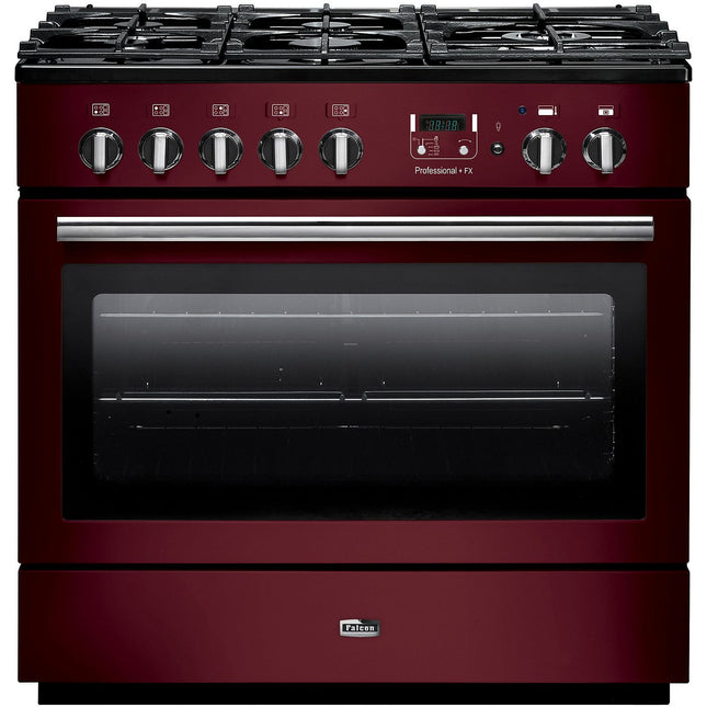 Piano de cuisson induction FALCON PROF+90FX MIXT ROUGE AIRELLE