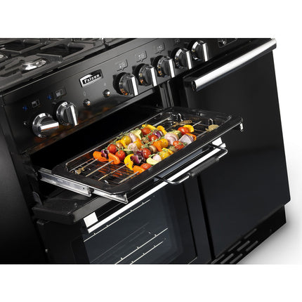 Piano de cuisson gaz FALCON PROF+100 MIXT CREM/CHROME