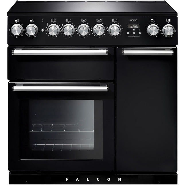 Piano de cuisson induction FALCON NEXUS 90 CHROME SATINÉ