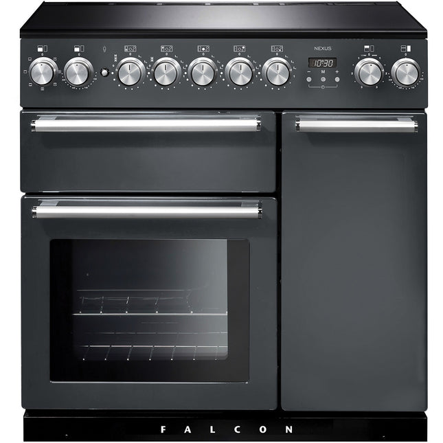 Piano de cuisson induction FALCON NEXUS 90 CHROME SATINÉ