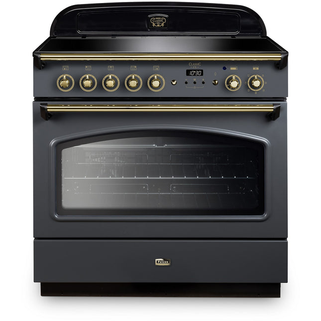 Piano de cuisson induction FALCON FX TAB IND 90 CM CREME LAITON
