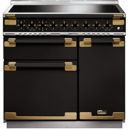 Piano de cuisson induction FALCON ELISE LUXE TAB IND 90 CMNOIR LAITON