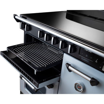 Piano de cuisson induction FALCON NGC TAB IND 90 CM BLEU PASTEL CHROME