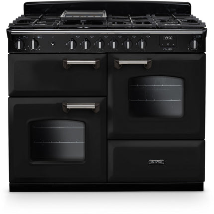 Piano de cuisson gaz FALCON NGC OC TAB GAZ 110 CM NOIR CHROME