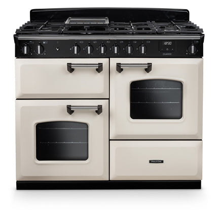 Piano de cuisson gaz FALCON NGC OC TAB GAZ 110 CM CREME PASTEL CHROM