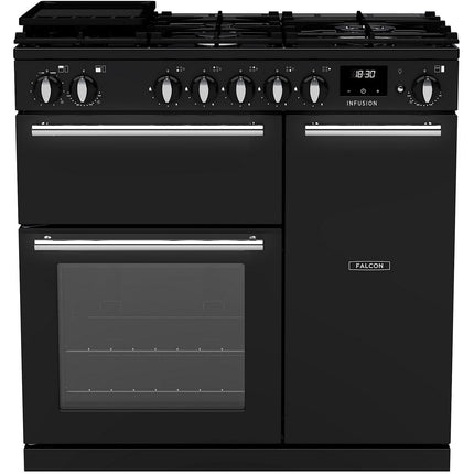 Piano de cuisson gaz FALCON INFUSION NGC TAB GAZ 90 CM CHARBON Mat