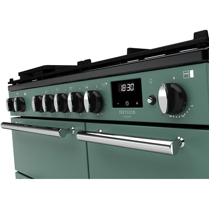 Piano de cuisson gaz FALCON INFUSION NGC TAB GAZ 90 CM VERT MINERAL