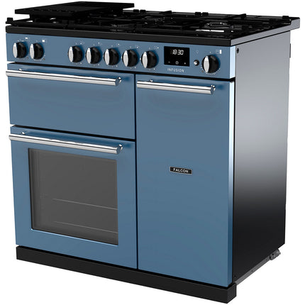 Piano de cuisson gaz FALCON INFUSION NGC TAB GAZ 90 CM ROCHE BLEUE