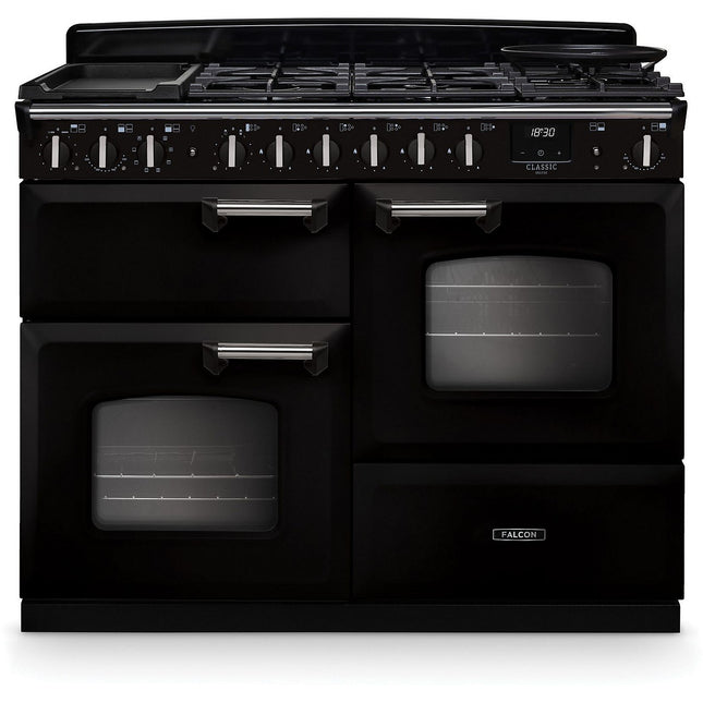 Piano de cuisson mixte FALCON NGC TAB MIX 110 CM NOIR CHROME