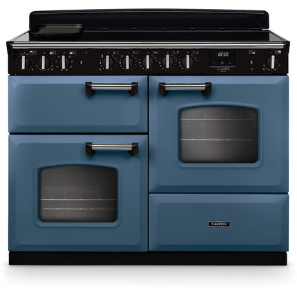 Piano de cuisson induction FALCON NGC TAB IND 110 CM ROCHE BLEUE CHROME