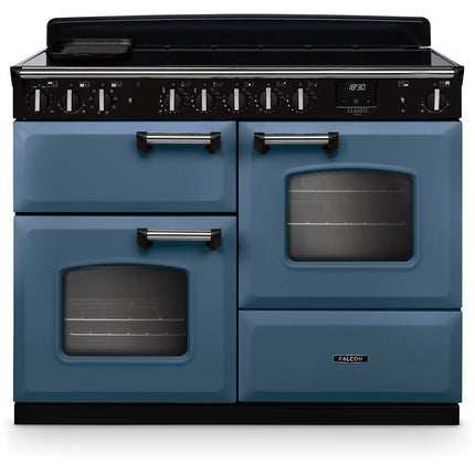 Piano de cuisson induction FALCON NGC TAB IND 110 CM ROCHE BLEUE CHROME