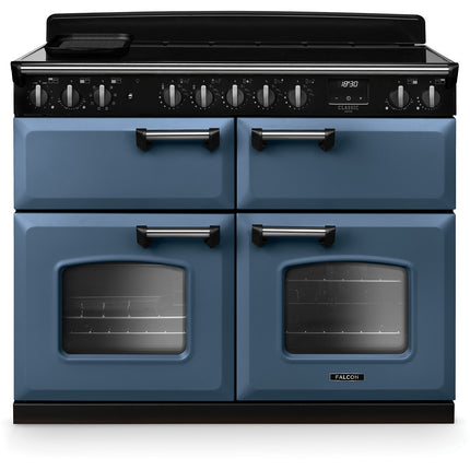 Piano de cuisson induction FALCON NGC TAB IND 110 CM ROCHE BLEUE CHROME
