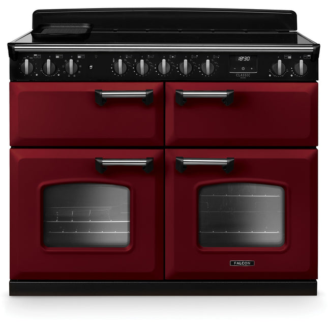 Piano de cuisson induction FALCON NGC TAB IND 110 CM BORDEAUX CHROME
