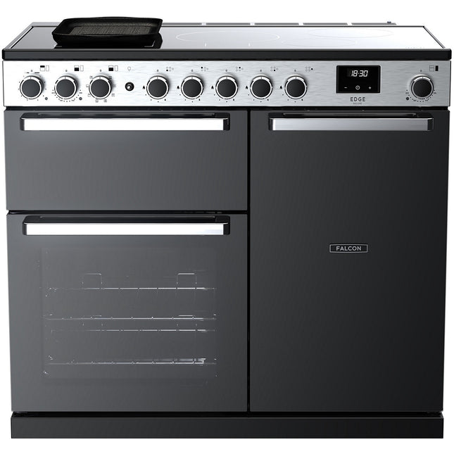 Piano de cuisson induction FALCON EDGE DELUXE TAB IND 100 CM VERRE NOIR C