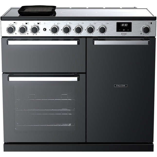 Piano de cuisson induction FALCON EDGE DELUXE TAB IND 100 CM VERRE NOIR C