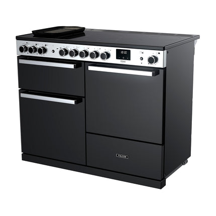 Piano de cuisson induction FALCON EDGE DELUXE OC TAB IND 110 CM VERRE NOIR