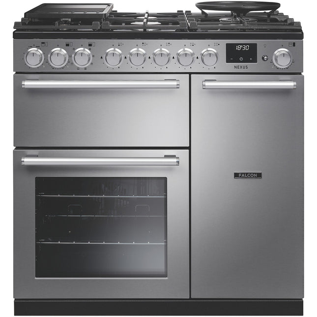 Piano de cuisson gaz FALCON NEXUS NGC TAB GAZ 90 CM INOX CHROME