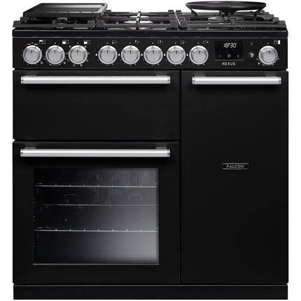 Piano de cuisson gaz FALCON NEXUS NGC TAB GAZ 90 CM CHARBON CHROME