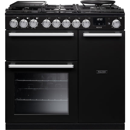 Piano de cuisson gaz FALCON NEXUS NGC TAB GAZ 90 CM CHARBON CHROME