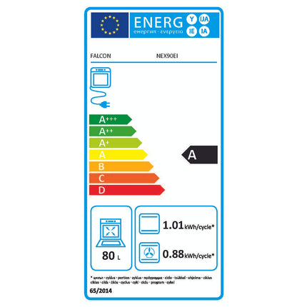 Piano de cuisson gaz FALCON NEXUS NGC TAB IND 90 CM INOX CHROME