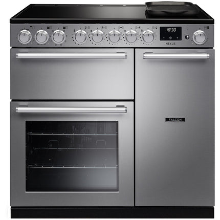 Piano de cuisson gaz FALCON NEXUS NGC TAB IND 90 CM INOX CHROME