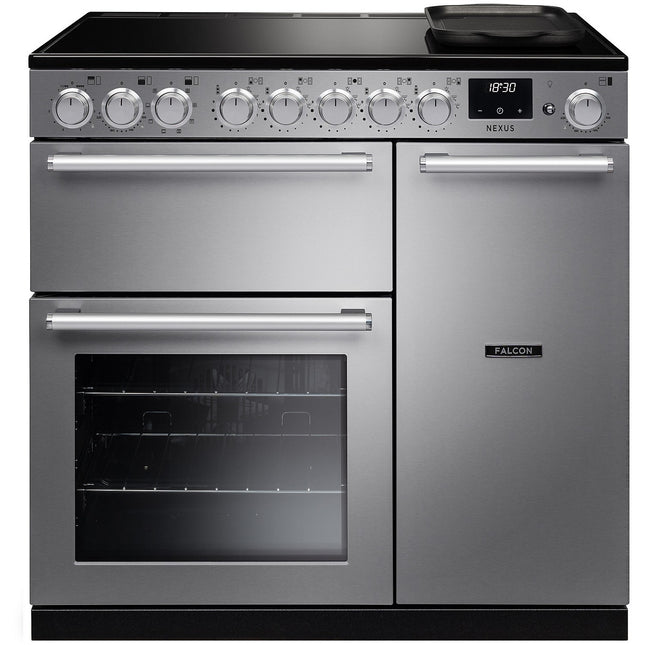 Piano de cuisson gaz FALCON NEXUS NGC TAB IND 90 CM INOX CHROME