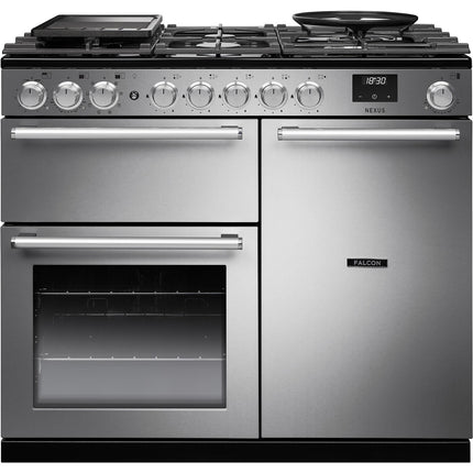 Piano de cuisson gaz FALCON NEXUS NGC TAB GAZ 100 CM INOX CHROME