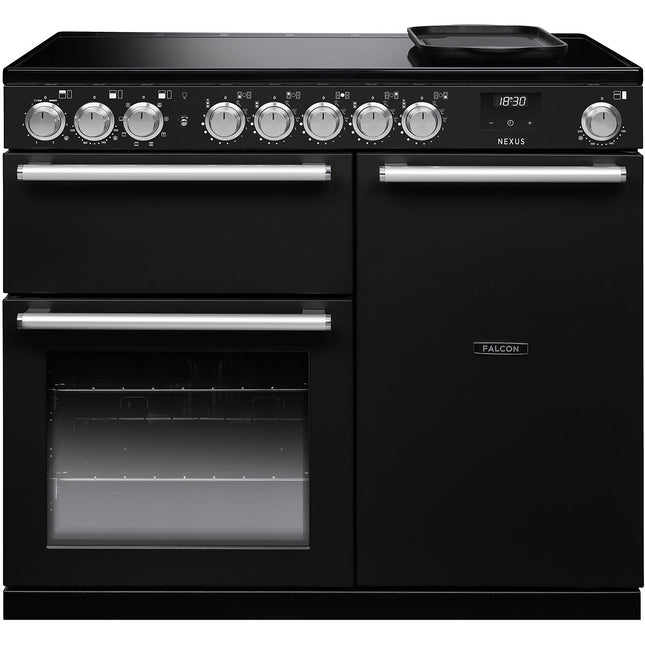 Piano de cuisson induction FALCON NEXUS NGC TAB IND 100 CM CHARBON CHROME