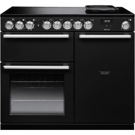 Piano de cuisson induction FALCON NEXUS NGC TAB IND 100 CM CHARBON CHROME