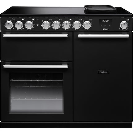 Piano de cuisson induction FALCON NEXUS NGC TAB IND 100 CM CHARBON CHROME