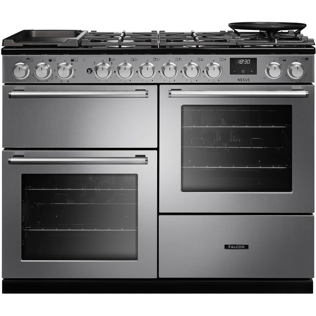 Piano de cuisson mixte FALCON NEXUS NGC OC TAB GAZ 110 CM INOX CHROME