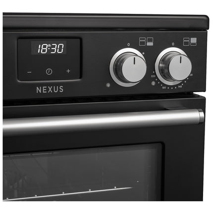 Piano de cuisson mixte FALCON NEXUS NGC OC TAB GAZ 110 CM NOIR CHROME