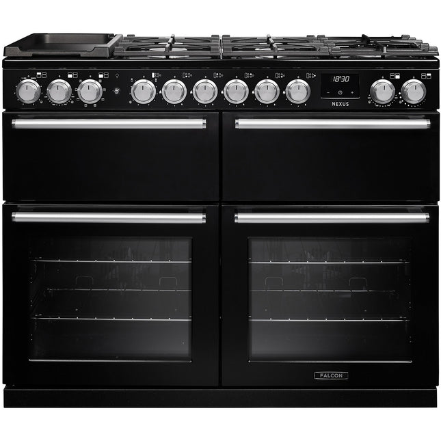 Piano de cuisson mixte FALCON NEXUS NGC BC TAB MIX 110 CM NOIR CHROME