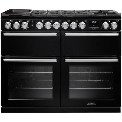 Piano de cuisson mixte FALCON NEXUS NGC BC TAB MIX 110 CM NOIR CHROME