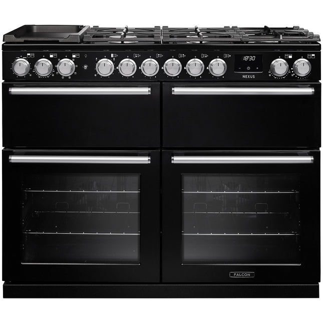 Piano de cuisson mixte FALCON NEXUS NGC BC TAB MIX 110 CM NOIR CHROME