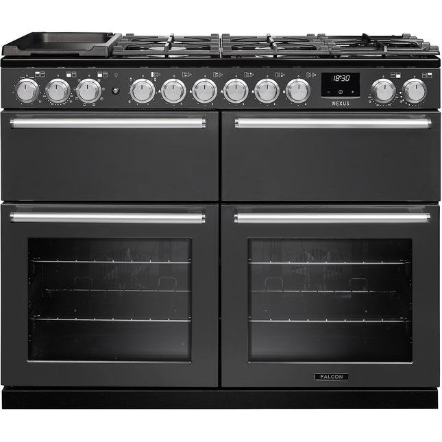 Piano de cuisson mixte FALCON NEXUS NGC BC TAB MIX 110 CM ARDOISE CHR