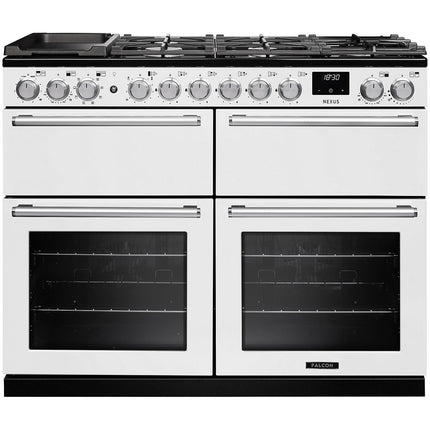 Piano de cuisson mixte FALCON NEXUS NGC BC TAB MIX 110 CM BLANC CHROM