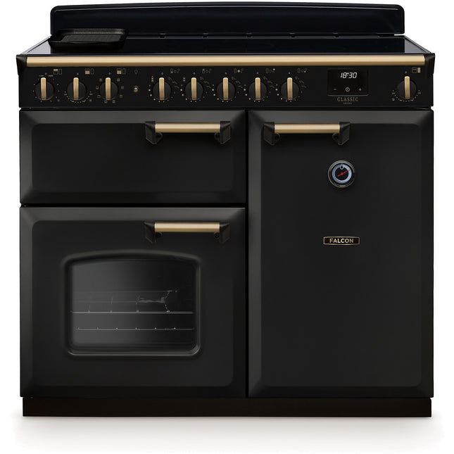 Piano de cuisson induction FALCON NGC TAB IND 100 CM CHARBON LAITON ANTIQU