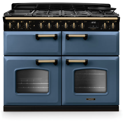 Piano de cuisson mixte FALCON NGC TAB MIX 110 CM ROCHE BELUE LAITON AN
