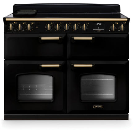 Piano de cuisson induction FALCON NGC TAB IND 110 CM NOIR LAITON ANTIQUE