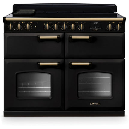 Piano de cuisson induction FALCON NGC TAB IND 110 CM CHARBON LAITON ANTIQU