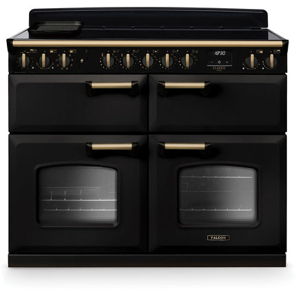 Piano de cuisson induction FALCON NGC TAB IND 110 CM CHARBON LAITON ANTIQU