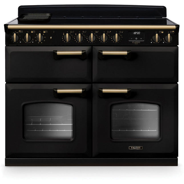 Piano de cuisson induction FALCON NGC TAB IND 110 CM CHARBON LAITON ANTIQU